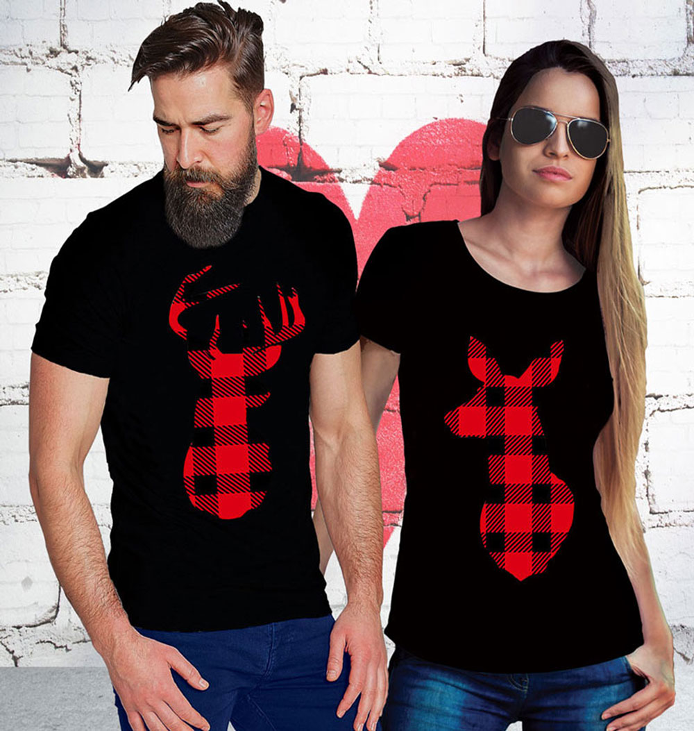 couple t shirts online india myntra